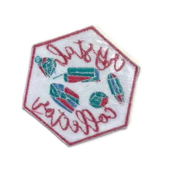 Crystal Collector Embroidered Patch - Picture 4 of 4